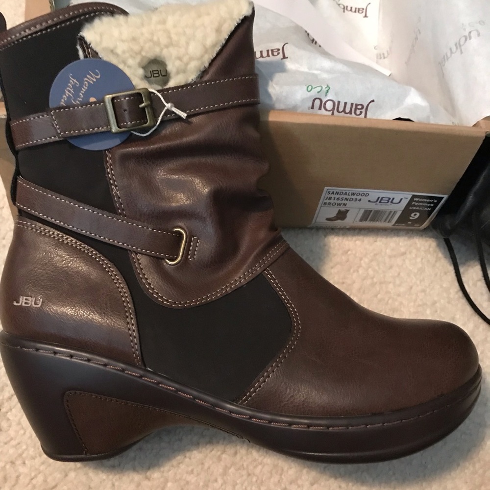 Jambu brown winter booties